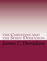 The Christian and the Spirit Di - James C. Davidson.epub